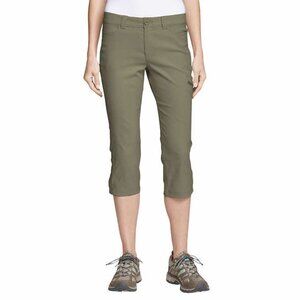 Green‎ NWT Eddie Bauer Ladies' Rainier Capri